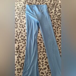 Aeropostale Sky Blue Soft Flare Leggings